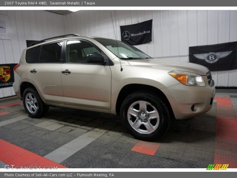 Savannah Metallic / Taupe 2007 Toyota RAV4 4WD