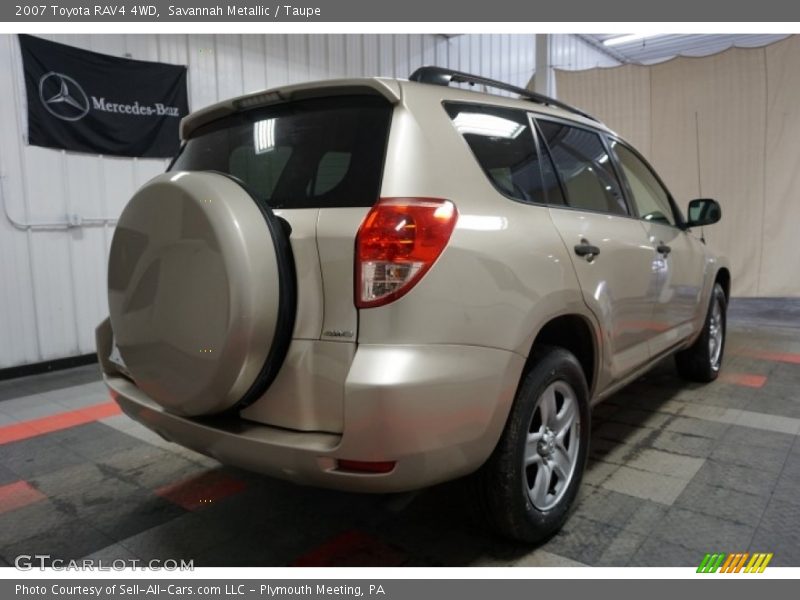 Savannah Metallic / Taupe 2007 Toyota RAV4 4WD