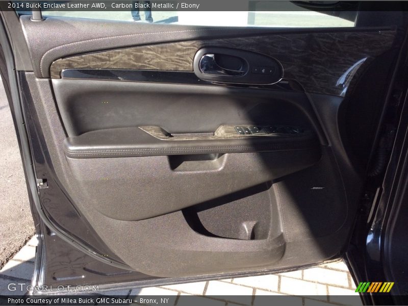 Carbon Black Metallic / Ebony 2014 Buick Enclave Leather AWD