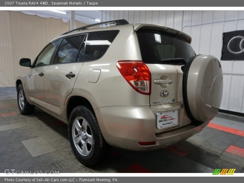 Savannah Metallic / Taupe 2007 Toyota RAV4 4WD
