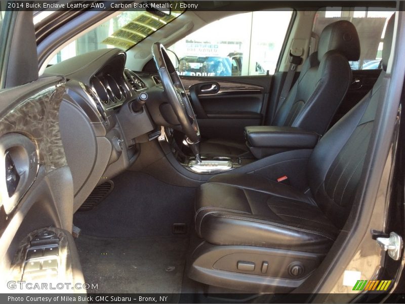 Carbon Black Metallic / Ebony 2014 Buick Enclave Leather AWD