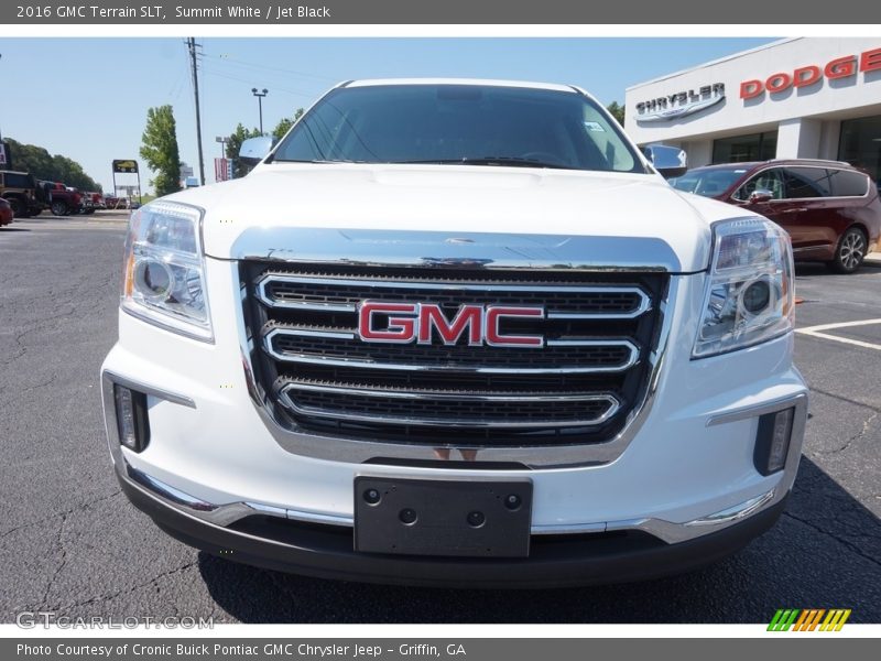 Summit White / Jet Black 2016 GMC Terrain SLT