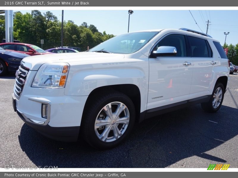Summit White / Jet Black 2016 GMC Terrain SLT