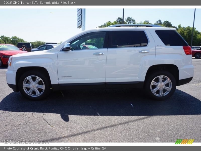Summit White / Jet Black 2016 GMC Terrain SLT