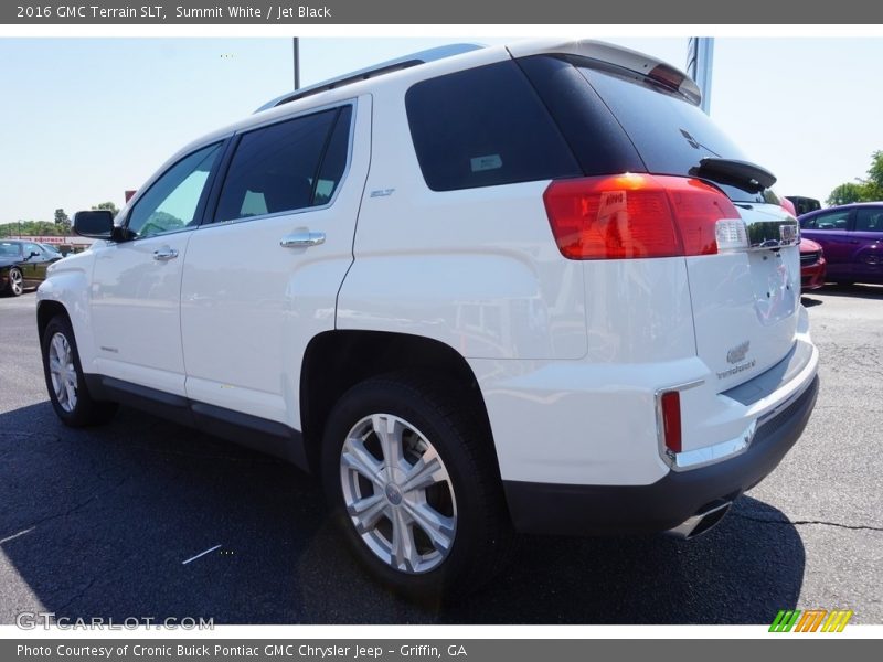 Summit White / Jet Black 2016 GMC Terrain SLT