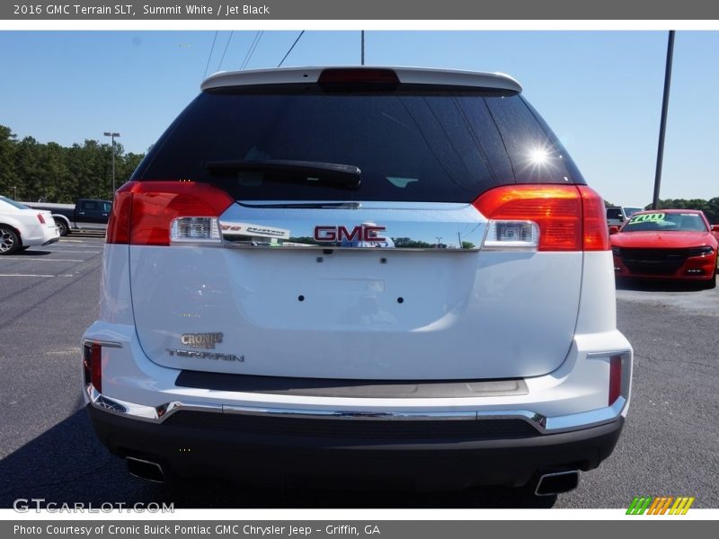 Summit White / Jet Black 2016 GMC Terrain SLT