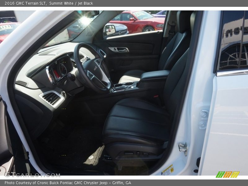 Summit White / Jet Black 2016 GMC Terrain SLT