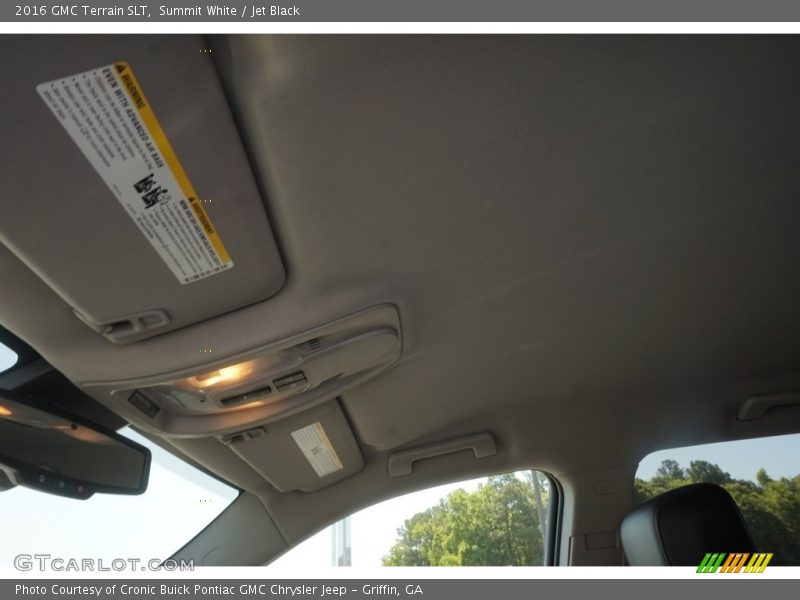 Summit White / Jet Black 2016 GMC Terrain SLT