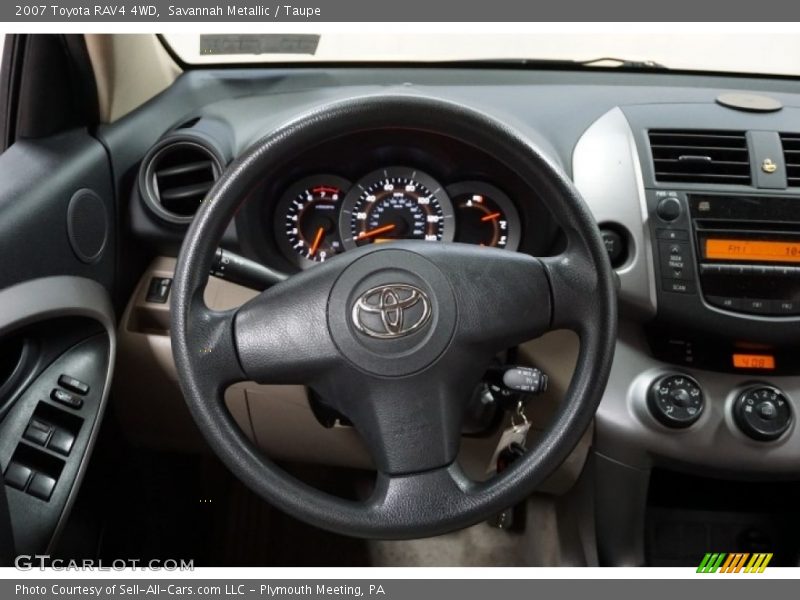 Savannah Metallic / Taupe 2007 Toyota RAV4 4WD
