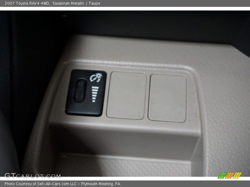 Savannah Metallic / Taupe 2007 Toyota RAV4 4WD