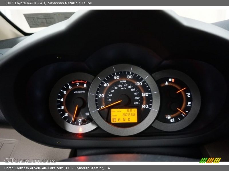Savannah Metallic / Taupe 2007 Toyota RAV4 4WD
