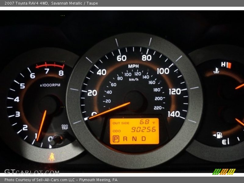 Savannah Metallic / Taupe 2007 Toyota RAV4 4WD