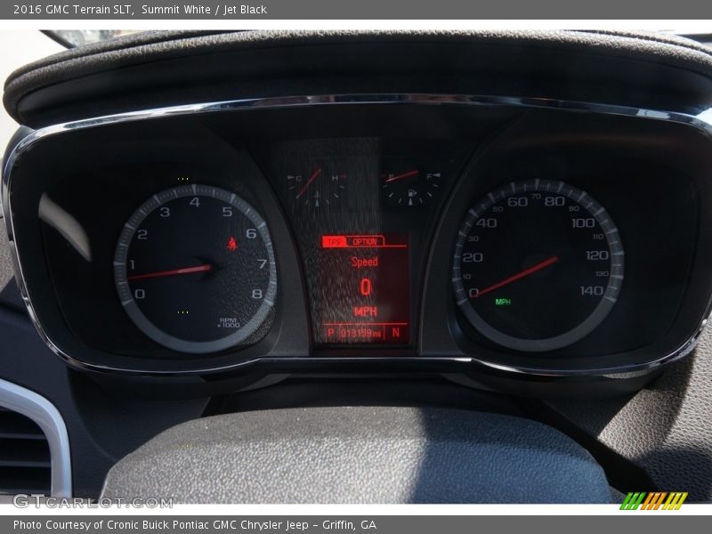 Summit White / Jet Black 2016 GMC Terrain SLT