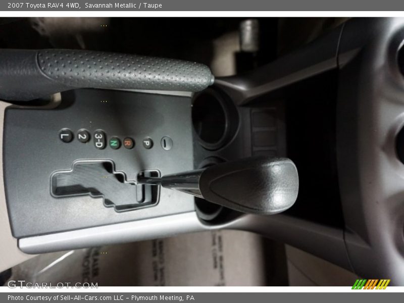 Savannah Metallic / Taupe 2007 Toyota RAV4 4WD