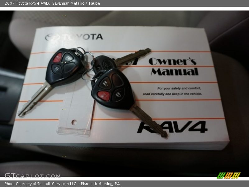 Savannah Metallic / Taupe 2007 Toyota RAV4 4WD