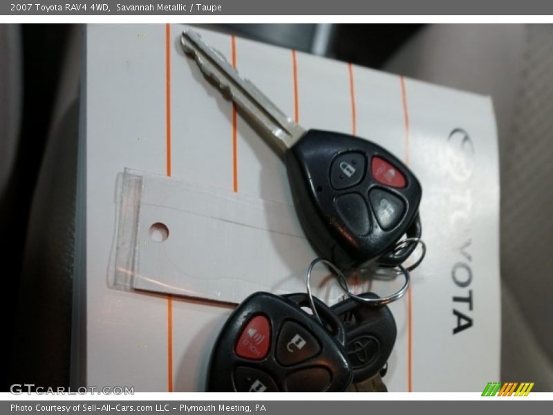 Savannah Metallic / Taupe 2007 Toyota RAV4 4WD