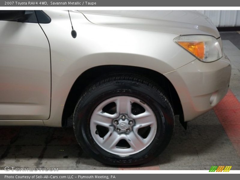 Savannah Metallic / Taupe 2007 Toyota RAV4 4WD