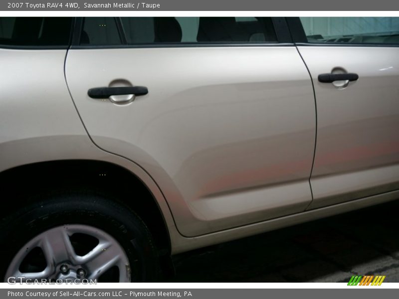 Savannah Metallic / Taupe 2007 Toyota RAV4 4WD