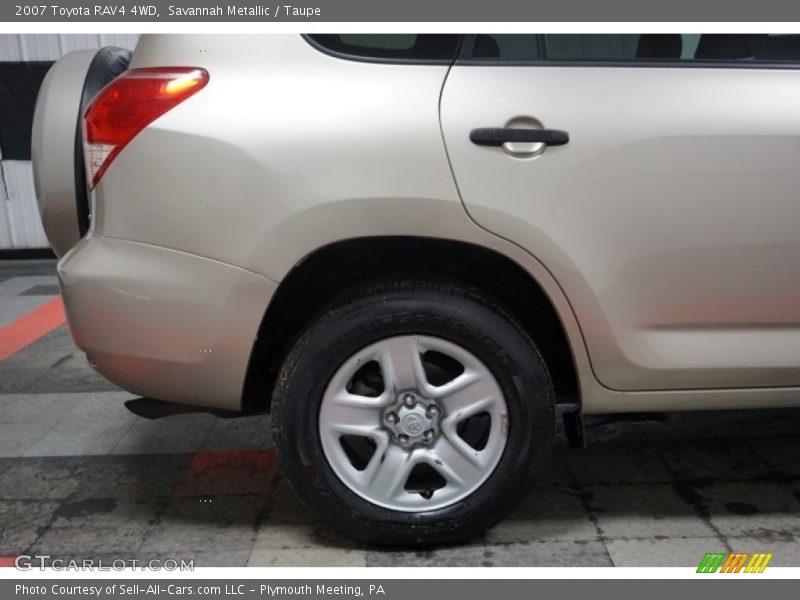 Savannah Metallic / Taupe 2007 Toyota RAV4 4WD