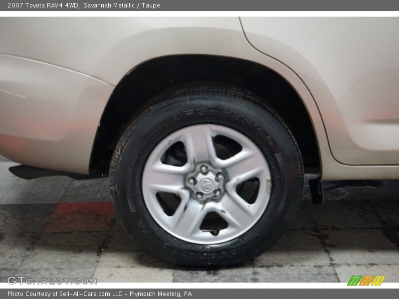 Savannah Metallic / Taupe 2007 Toyota RAV4 4WD