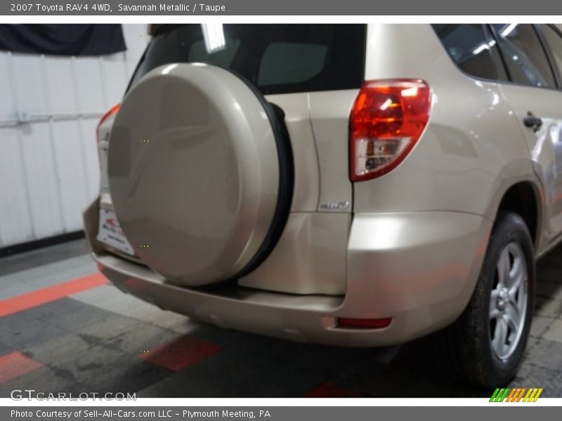 Savannah Metallic / Taupe 2007 Toyota RAV4 4WD