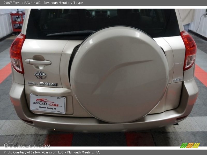 Savannah Metallic / Taupe 2007 Toyota RAV4 4WD
