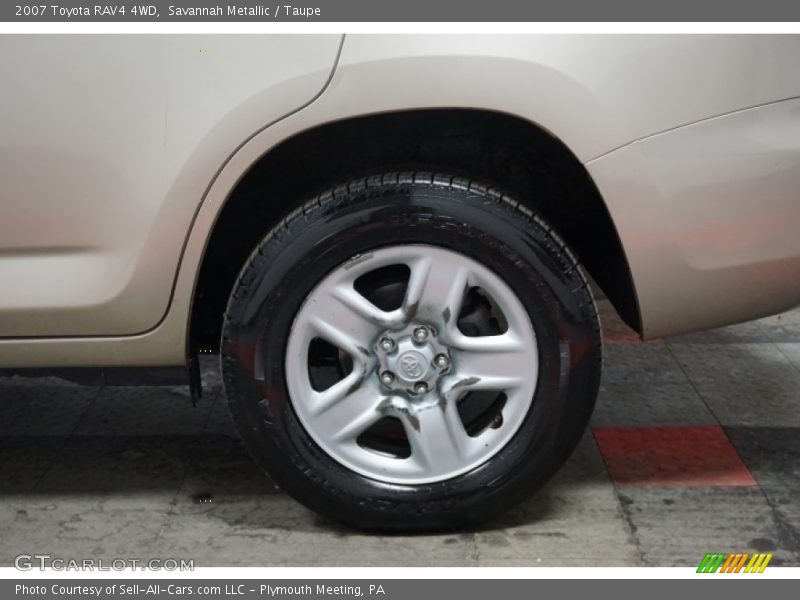 Savannah Metallic / Taupe 2007 Toyota RAV4 4WD