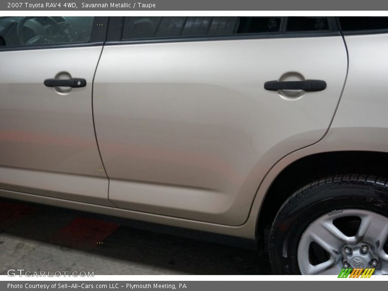 Savannah Metallic / Taupe 2007 Toyota RAV4 4WD