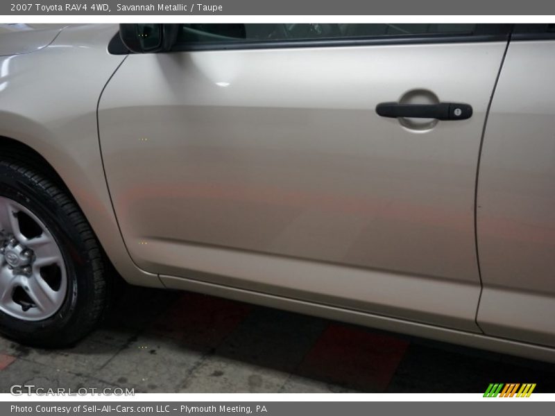 Savannah Metallic / Taupe 2007 Toyota RAV4 4WD