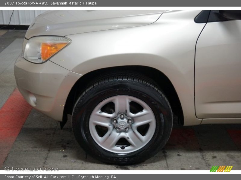 Savannah Metallic / Taupe 2007 Toyota RAV4 4WD