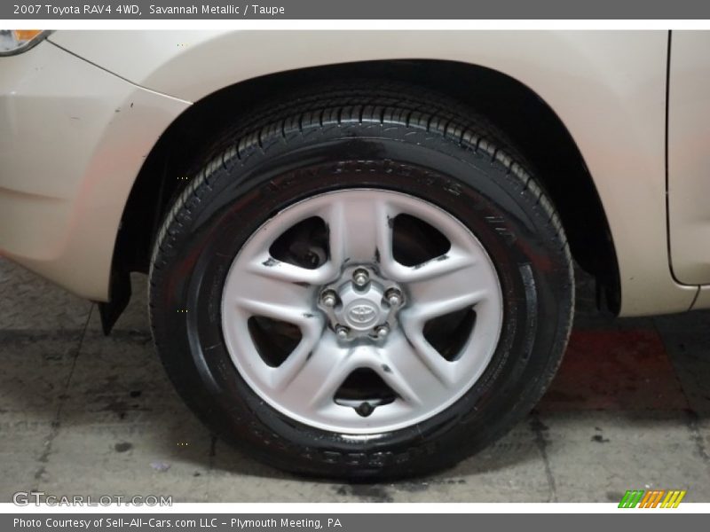 Savannah Metallic / Taupe 2007 Toyota RAV4 4WD