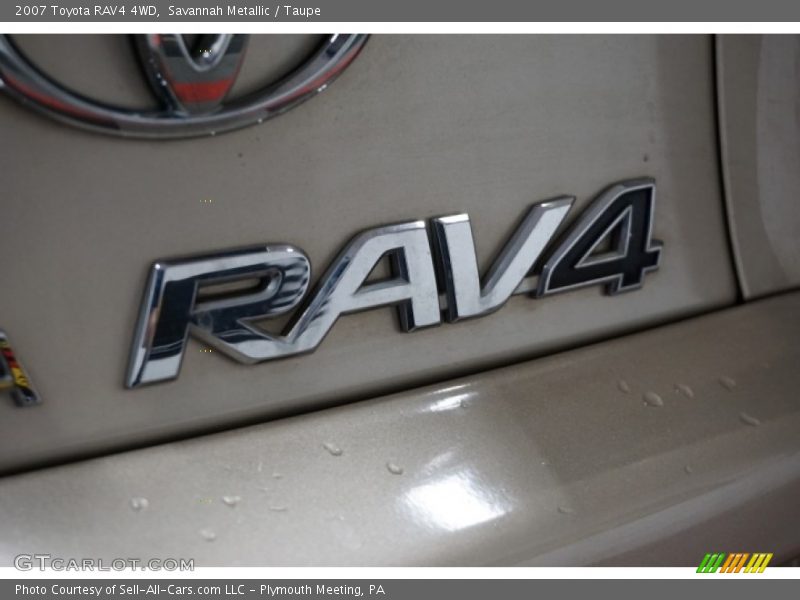 Savannah Metallic / Taupe 2007 Toyota RAV4 4WD