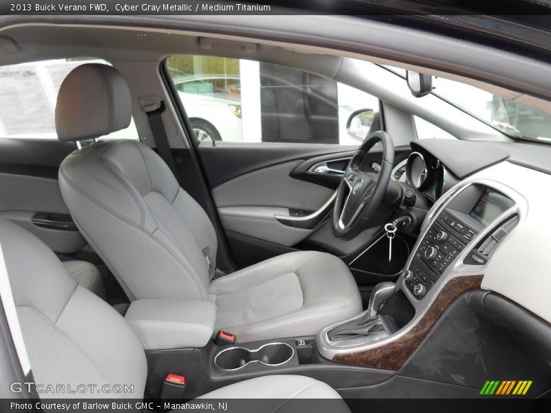 Cyber Gray Metallic / Medium Titanium 2013 Buick Verano FWD