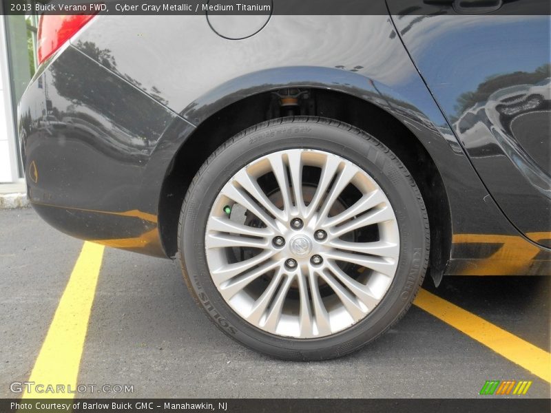 Cyber Gray Metallic / Medium Titanium 2013 Buick Verano FWD