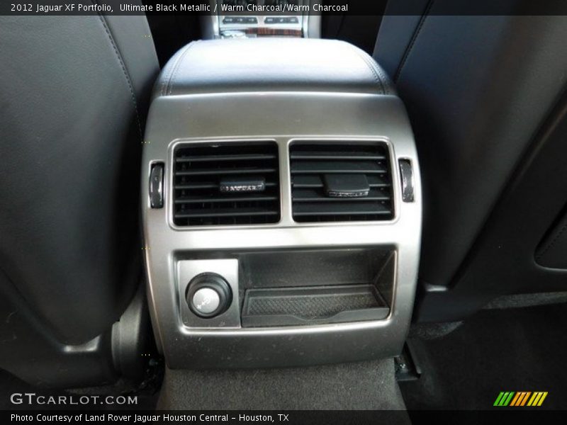 Ultimate Black Metallic / Warm Charcoal/Warm Charcoal 2012 Jaguar XF Portfolio