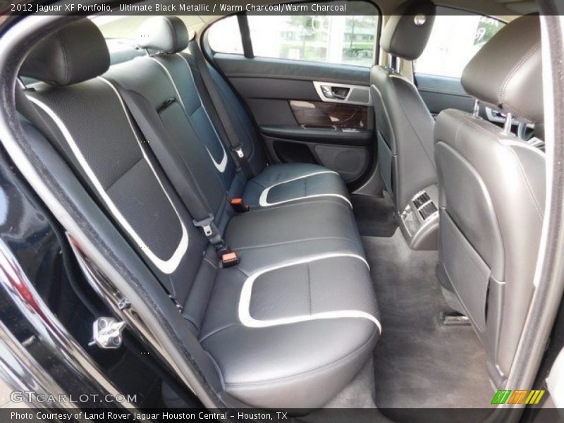 Rear Seat of 2012 XF Portfolio