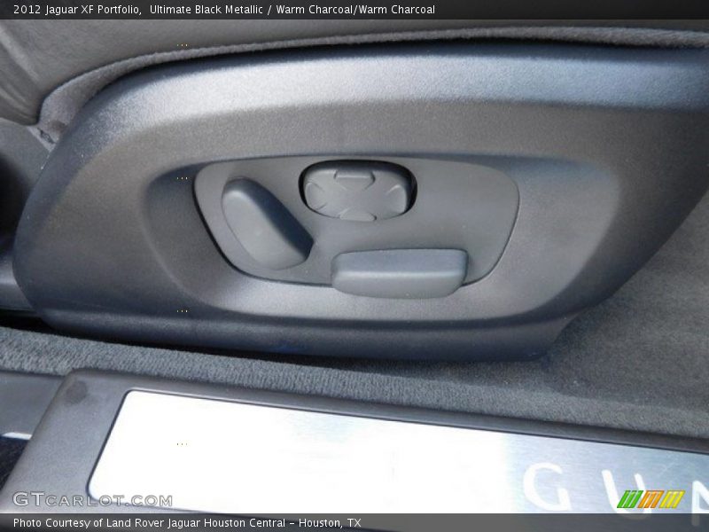 Ultimate Black Metallic / Warm Charcoal/Warm Charcoal 2012 Jaguar XF Portfolio