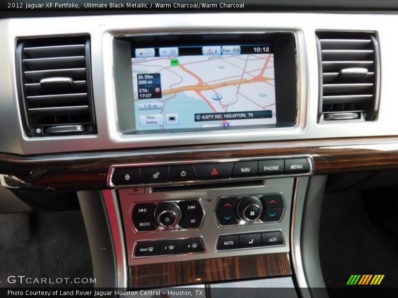 Navigation of 2012 XF Portfolio