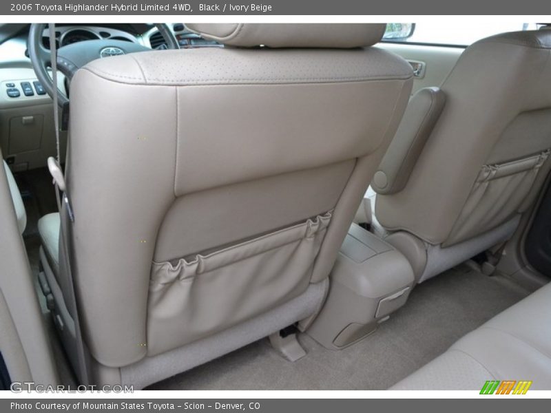 Black / Ivory Beige 2006 Toyota Highlander Hybrid Limited 4WD