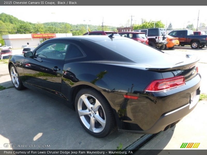 Black / Black 2015 Chevrolet Camaro SS Coupe