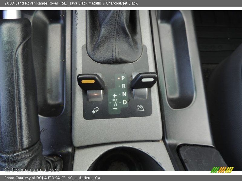 Java Black Metallic / Charcoal/Jet Black 2003 Land Rover Range Rover HSE