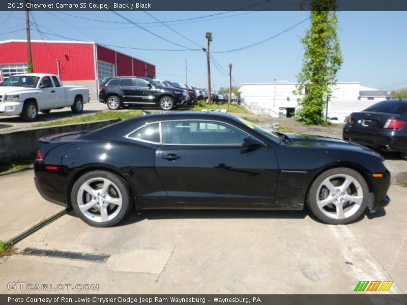 Black / Black 2015 Chevrolet Camaro SS Coupe