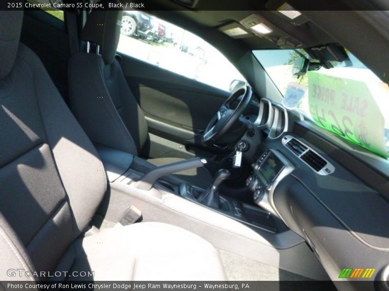 Black / Black 2015 Chevrolet Camaro SS Coupe