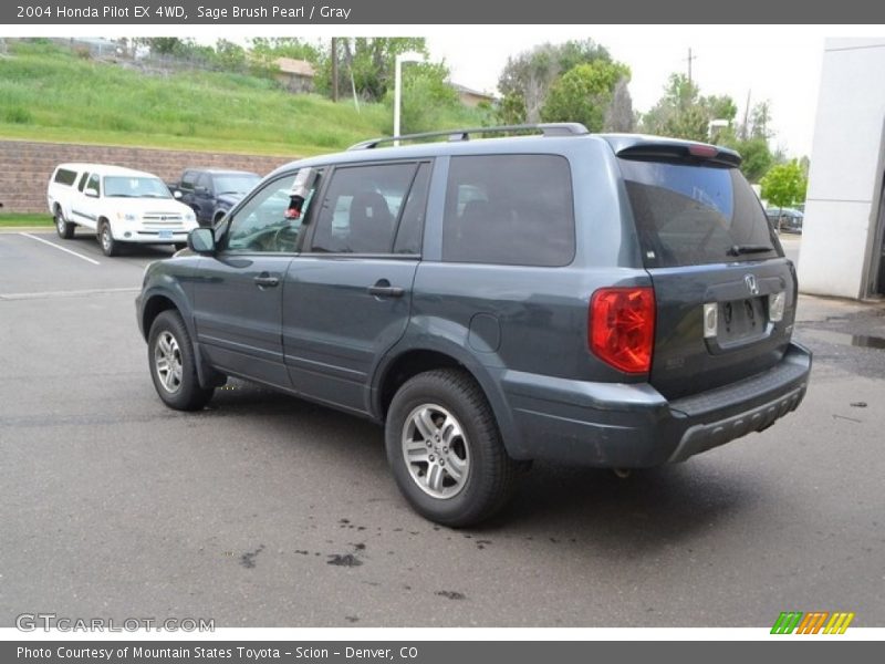 Sage Brush Pearl / Gray 2004 Honda Pilot EX 4WD