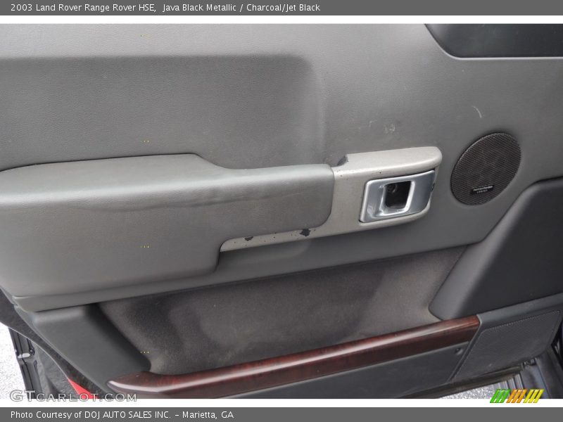 Java Black Metallic / Charcoal/Jet Black 2003 Land Rover Range Rover HSE