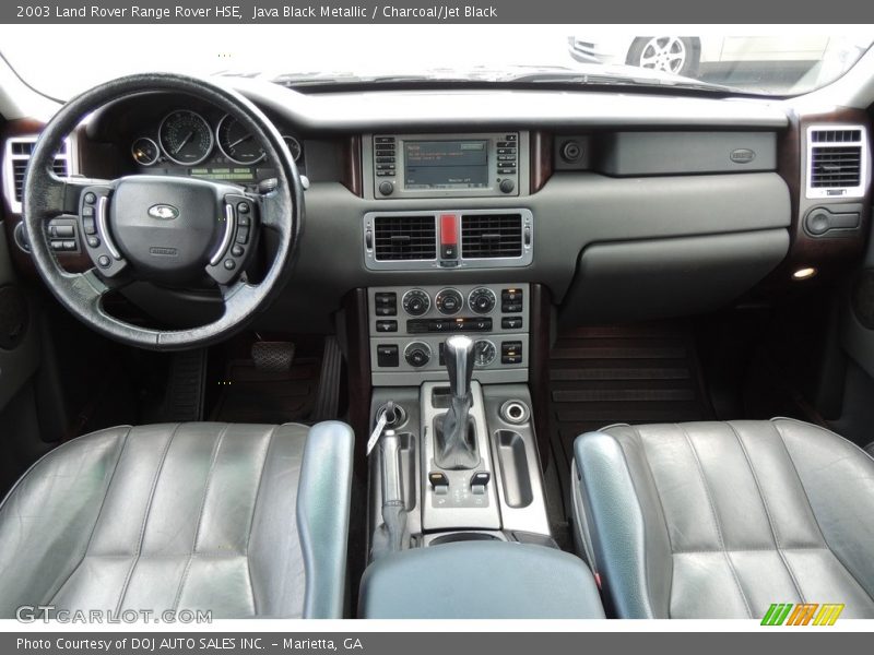 Java Black Metallic / Charcoal/Jet Black 2003 Land Rover Range Rover HSE