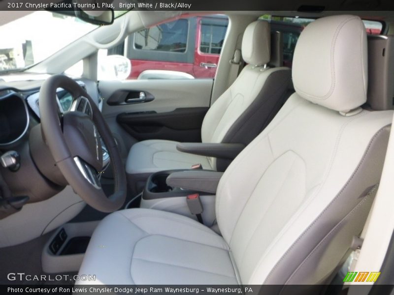 Bright White / Black/Alloy 2017 Chrysler Pacifica Touring L Plus
