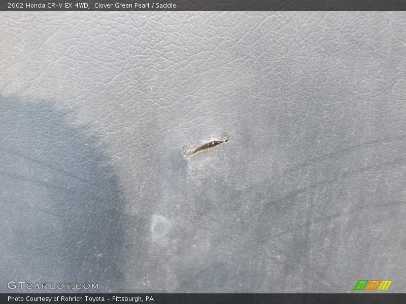 Clover Green Pearl / Saddle 2002 Honda CR-V EX 4WD