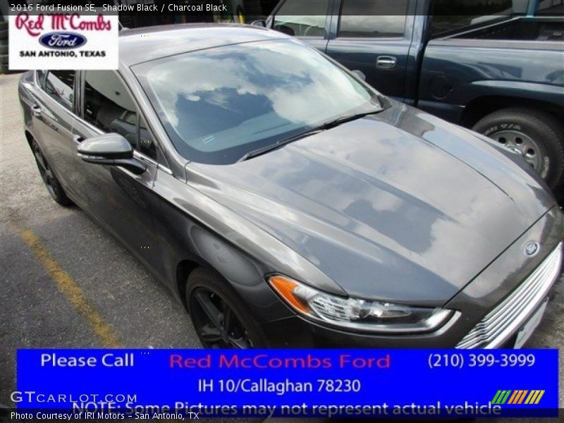 Shadow Black / Charcoal Black 2016 Ford Fusion SE