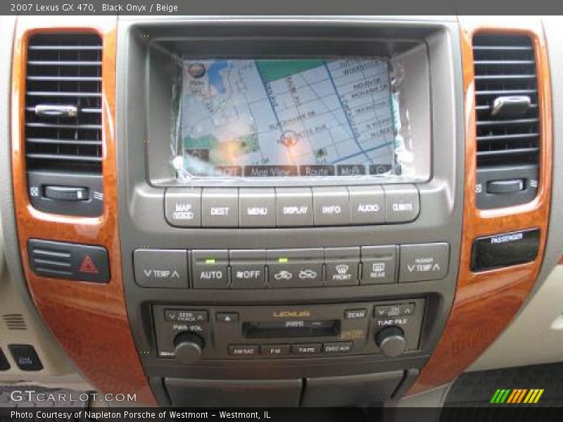 Black Onyx / Beige 2007 Lexus GX 470